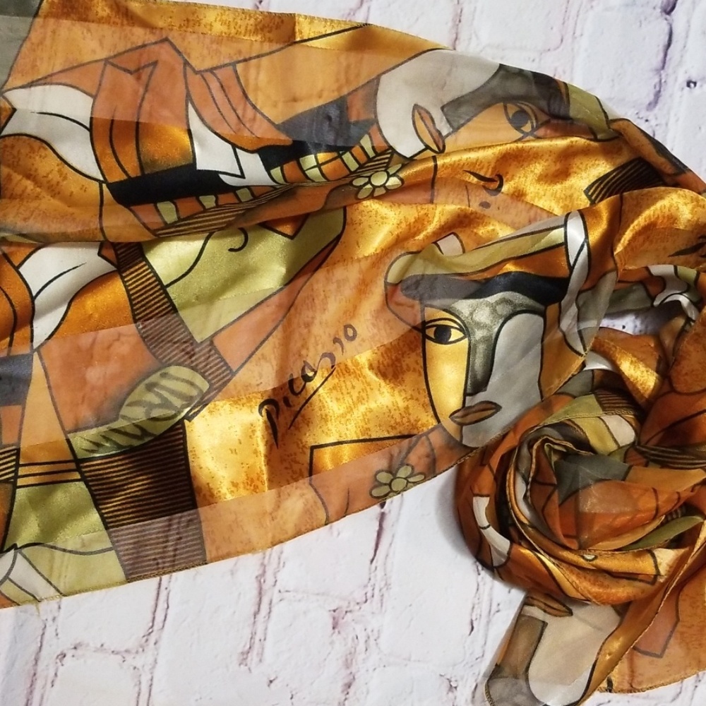 Picasso Scarf 56x12